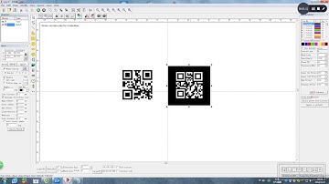 how to set the QR code and bar code  for EZCAD software xtlaser fiber laser marking machine