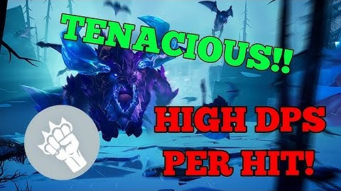 Dauntless Builds -- HIGH DPS PER HIT! Tenacious Chain Blades Build!  + AMAZING Escalation Damage!
