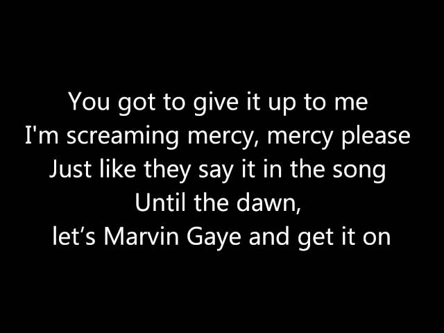 Charlie Puth ~ Marvin Gaye ft. Meghan Trainor Lyrics class=