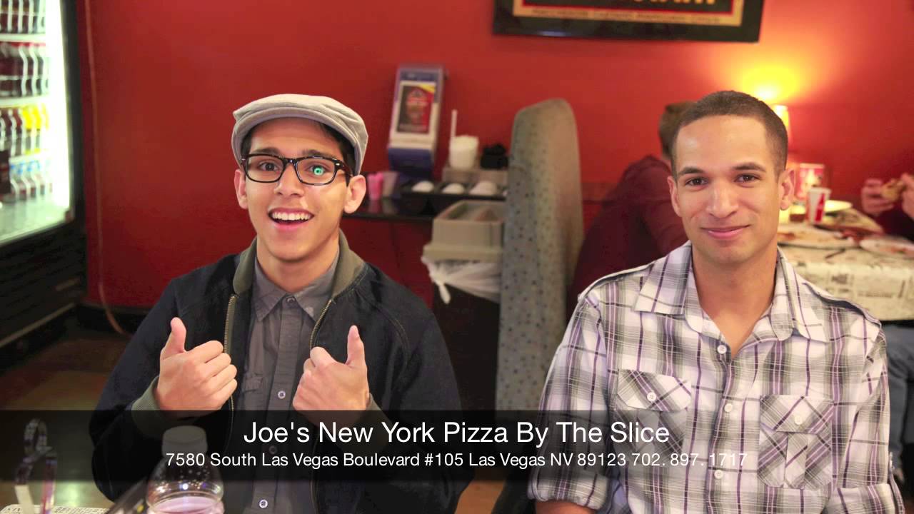 Las Vegas Coolest Restaurants; Joe's New York Pizza with a Las Vegas