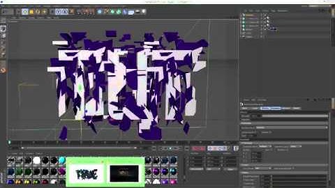 Cinema 4D Text Tutorial Thrausi Text Effect Tutorial Cracked 3D Text
