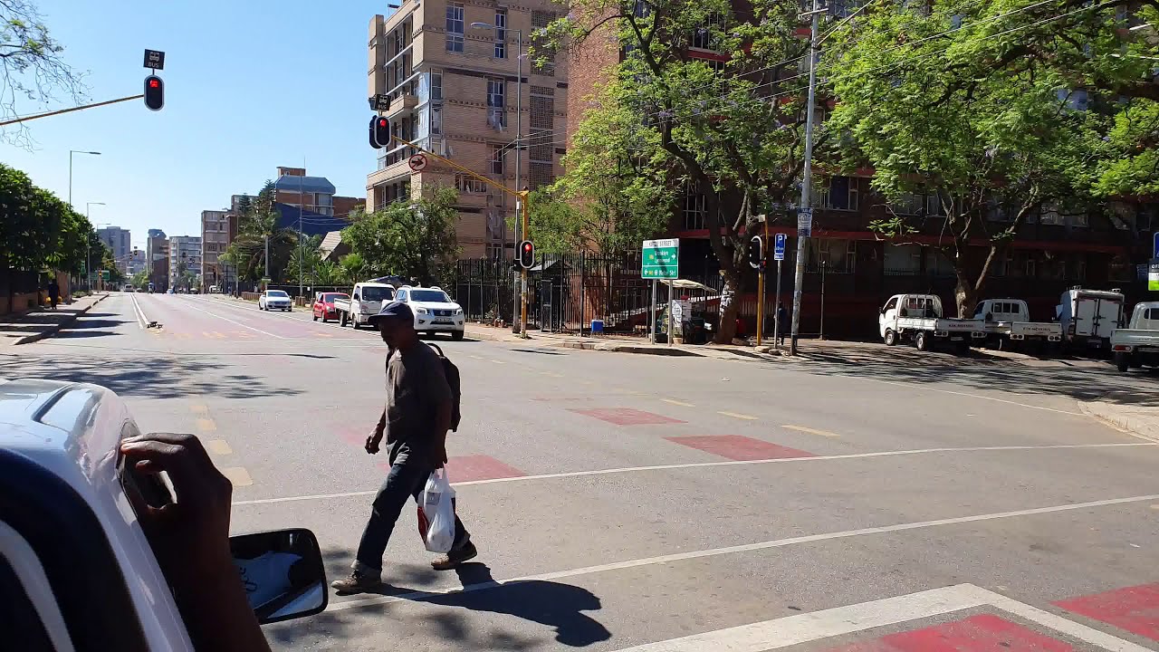 Pretoria, Sunnyside Riding in a Bakkie YouTube