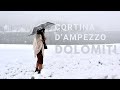 Cortina d' Ampezzo Dolomiti Neve الثلج