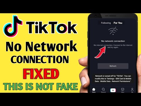 Tiktok No Internet Connection Problem || TikTok Network Problem || Tiktok No Network Connection