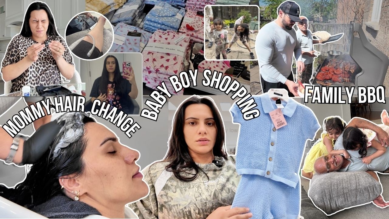 I DO NOT want to shop for my baby, MOMMY HAIR make over, a family BBQ and just UGH