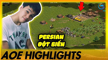 CƠN ÁC MỘNG mang tên Chim Sẻ Đi Nắng cầm PERSIAN ĐỘT BIẾN | AoE Highlights