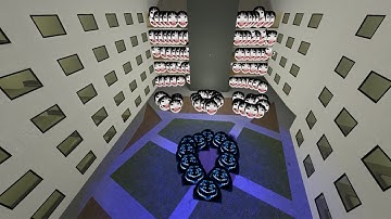 POV YOSHIE AND UNLIMITED NEXTBOTS GMOD IN HOTEL FUN! #gmod #experiaindiga