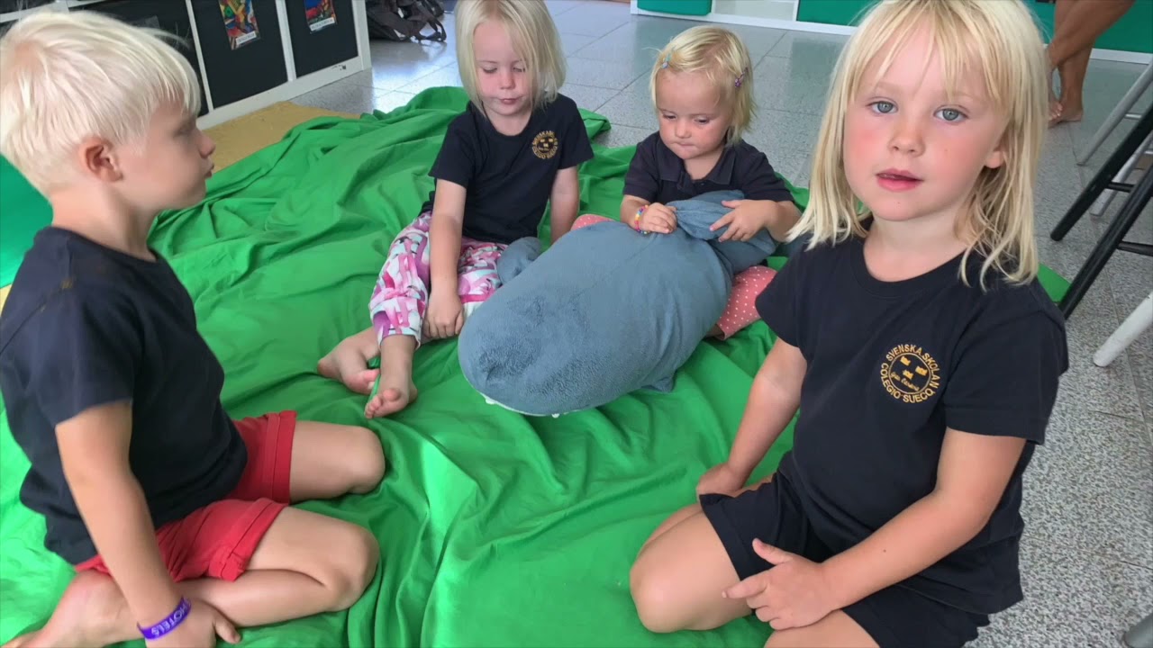 Förskolan arbetar med Green Screen och Stop Motion