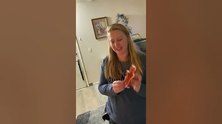 Cynthia changing the Hamster cage