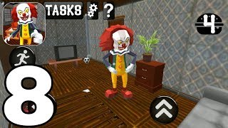 Clown Neighbor Escape - Level 8 Gameplay Walkthrough PART 8 (iOS, Android)