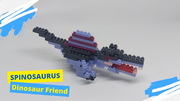 DAISO Spinosaurus | Dinosaur Block | Lego | Petit Block #build #block #brick #lego