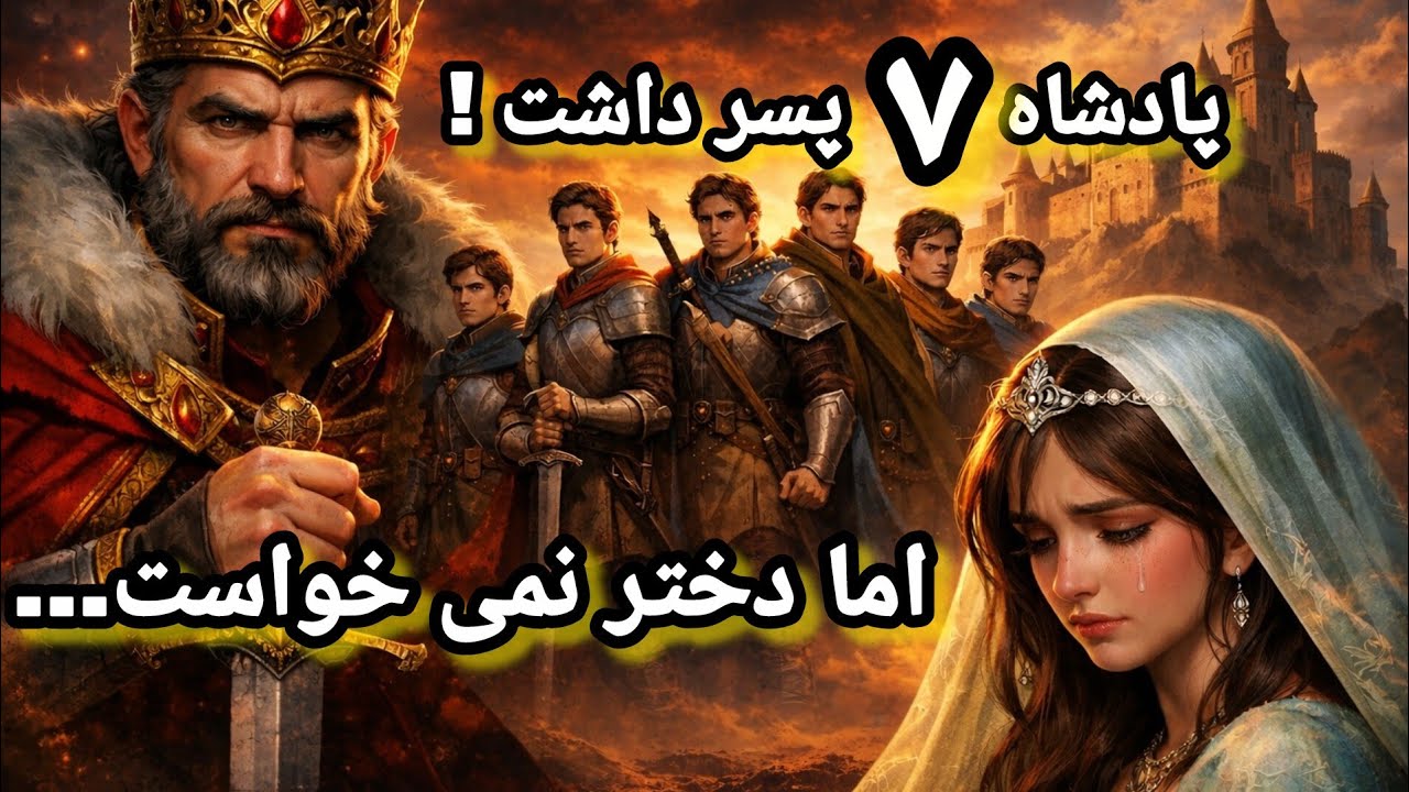 پادشاهی که ۷ پسر داشت ..اما از داشتن دختر می ترسید 👑 