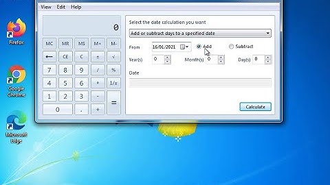 Windows 7 Calculator features