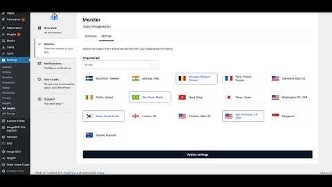 WP Health - Uptime and performance monitoring for WordPress