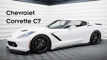 Chevrolet Corvette C7 (2013 - 2019) | Maxton Design Splitter Set | Presentation #344