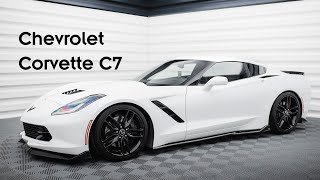 Chevrolet Corvette C7 | Maxton Design Splitter Set | Presentation #344