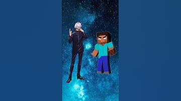 gojo Vs Herobrine 😈#minecraft