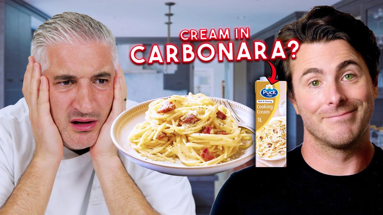 Vincenzo's SHOCKING Reaction: They Got Carbonara History ALL WRONG!