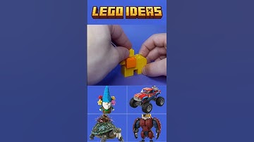 🦁 LEGO Ideas Lion Tutorial #lego #lion #animal #tutorial #ideas