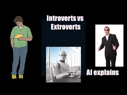 Introvert vs extrovert - AI explains by AI.Why2024