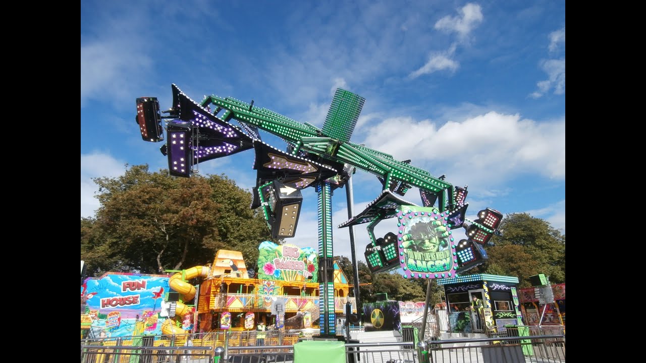 Angry Hulk ride POV, Goose fair 2024 - YouTube