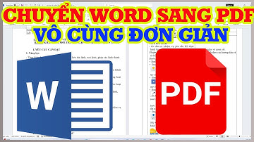 Cách chuyển File Word sang PDF vô cùng đơn giản