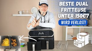 Stillstern Dual Heißluftfritteuse Test✅ + Exklusive Verlosung | Die beste Dual Fritteuse unter 150€