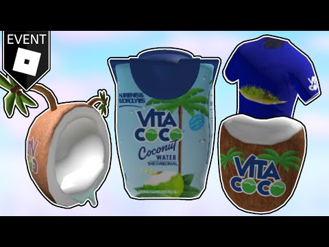 FREE ITEMS! HOW TO GET Vita Coco Tetra Suit, Hoodie, Suit & Limited Edition  T-Shirt! (ROBLOX EVENT) 