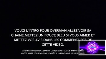 Intro pour OVERMAN