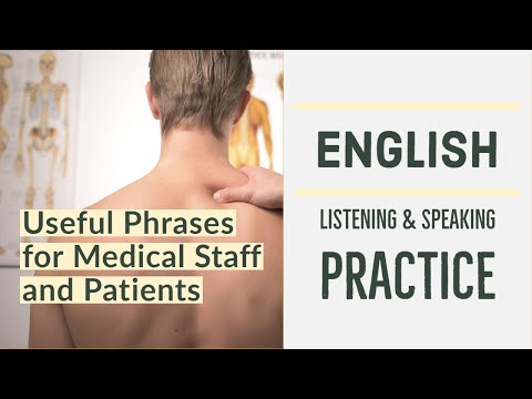 Useful English Phrases for Medical Staff and Patients