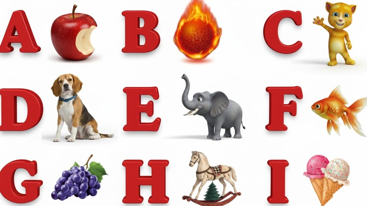 A for Apple,ABCD learning for kids,Alphabet learning video Little Learners TV Live Stream 49