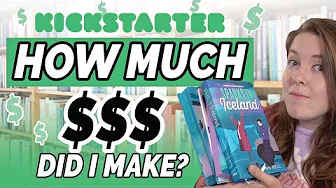 How Much Money Did My Book's Kickstarter Make? Self-Publishing Costs