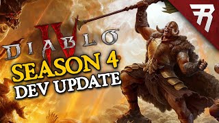 Diablo 4 Season 4 Live Stream Dev Update Recap