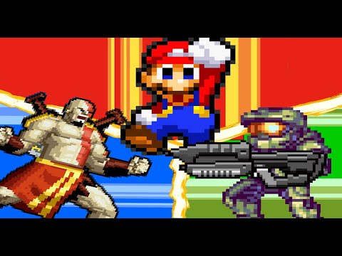 Mario vs Kratos vs Master Chief Console Wars - (Nintendo vs PlayStation vs Xbox)