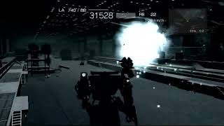 Armored Core 4 test on ps3 lowered video/display settings for improved performance.