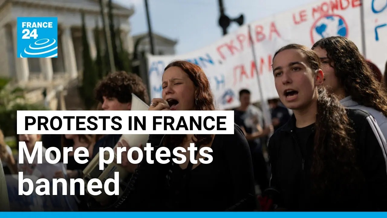 French authorities tighten restrictions and ban specific protests • FRANCE 24 English