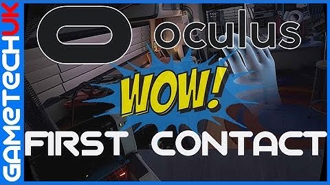 Oculus Rift Touch Controllers First Contact Free Software demo #vr