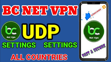 How to setup BC NET VPN with UDP all country settings for secure browsing 