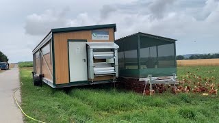 :   .   automatic chicken coop.H"uhnermobil.