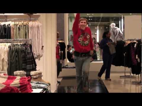 Dancing With An iPod In Public - Christmas Edition