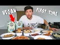 I Tried VEGAN AND VEGETARIAN Food For The FIRST TIME!!!