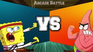 Super Brawl Showdown - Clic Spongebob Vs. Patrick Star - Full Match Gameplay 2023