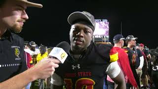 National Championship Victory - Taariik Brett Postgame Interview