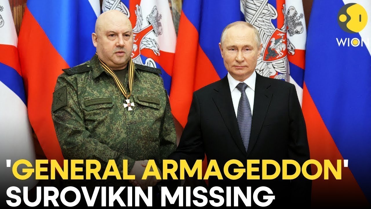 Russia’s ‘General Armageddon’ Sergei Surovikin missing since Wagner mutiny | Russia Mutiny News LIVE