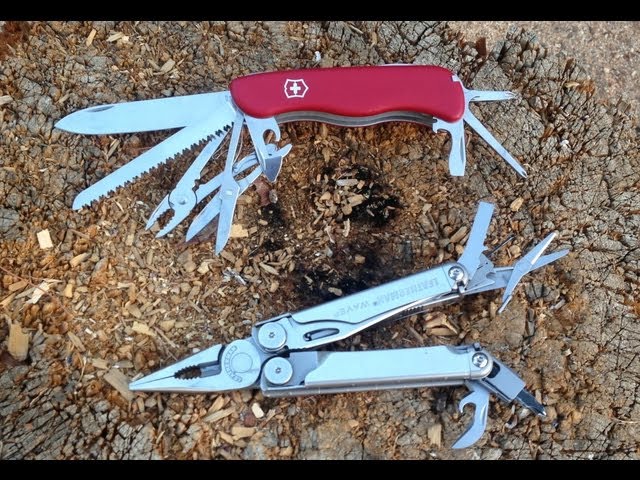 Swiss Army Knife vs Leatherman Multitool class=