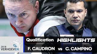 [Verhoeven Open Tournament 2018] Q Round - Fredric CAUDRON (BEL) vs Carlos CAMPINO (COL). H/L