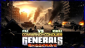 Infantry division #3 FAI vs KWAI - C&C Shockwave Challenge Hard Mode