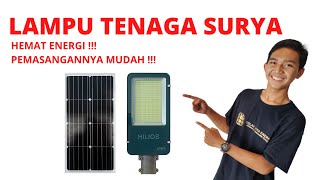 Buka Box Penerangan Jalan Umum Solar Panel ... Layak dibeli ???. 