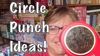 Circle Punch Ideas - 2 Page Scrapbook Layout