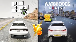 GTA 5 vs Watch Dogs Legion Physics and Graphics Comparison